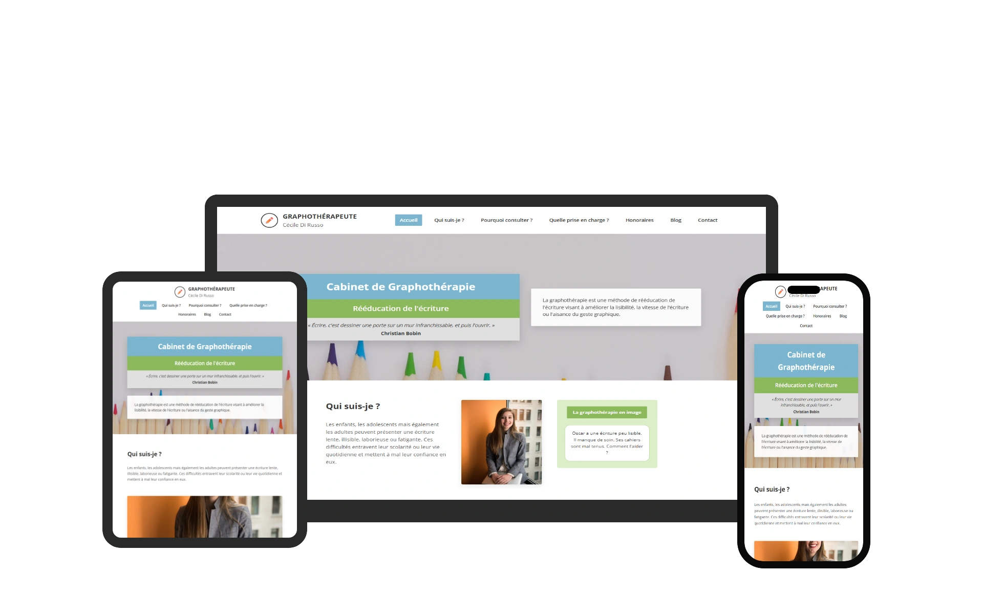 Aperçu du site web GRAPHO 42 - vitrine réalisé par Sycow Solutions