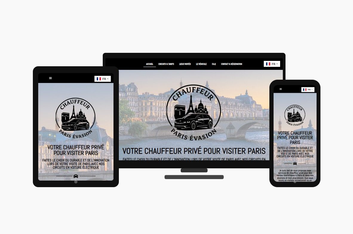 Chauffeur Paris Evasion, chauffeur privé touristique à Paris